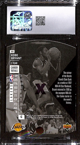 1997-98 SPx Hardcourt Holoview Kobe Bryant #HH9 CGC 8.5